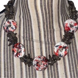 Vintage Multi-Layered Chunky Statement Necklace
